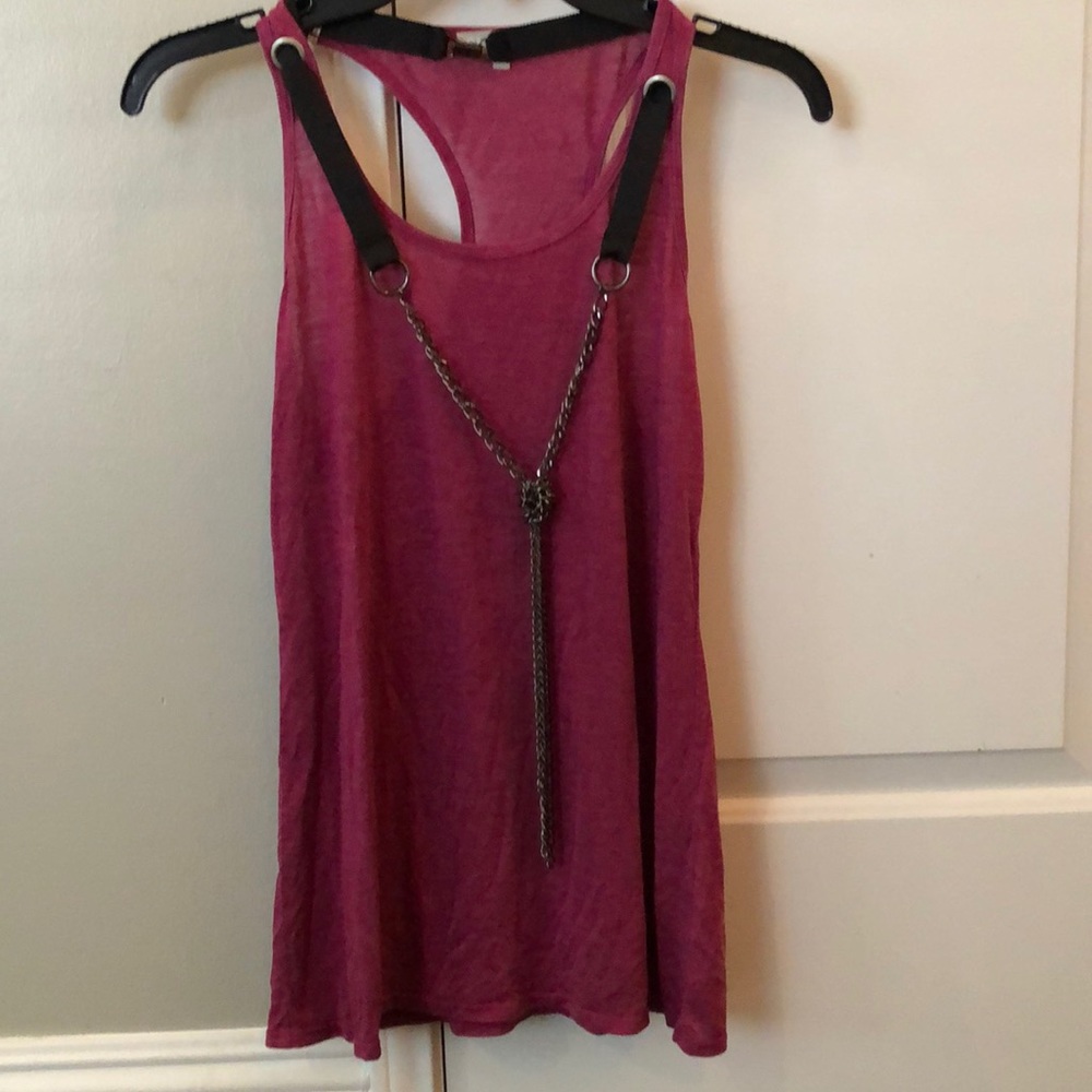 Racer back tank top